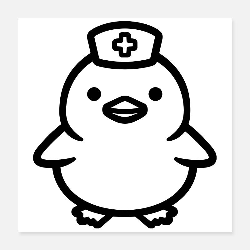 nurse Poster 16" x 16" (40x40 cm)