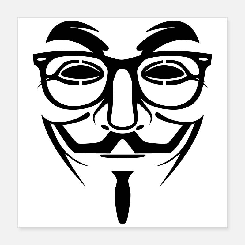 Geek Anonymous Poster 40 x 40 cm