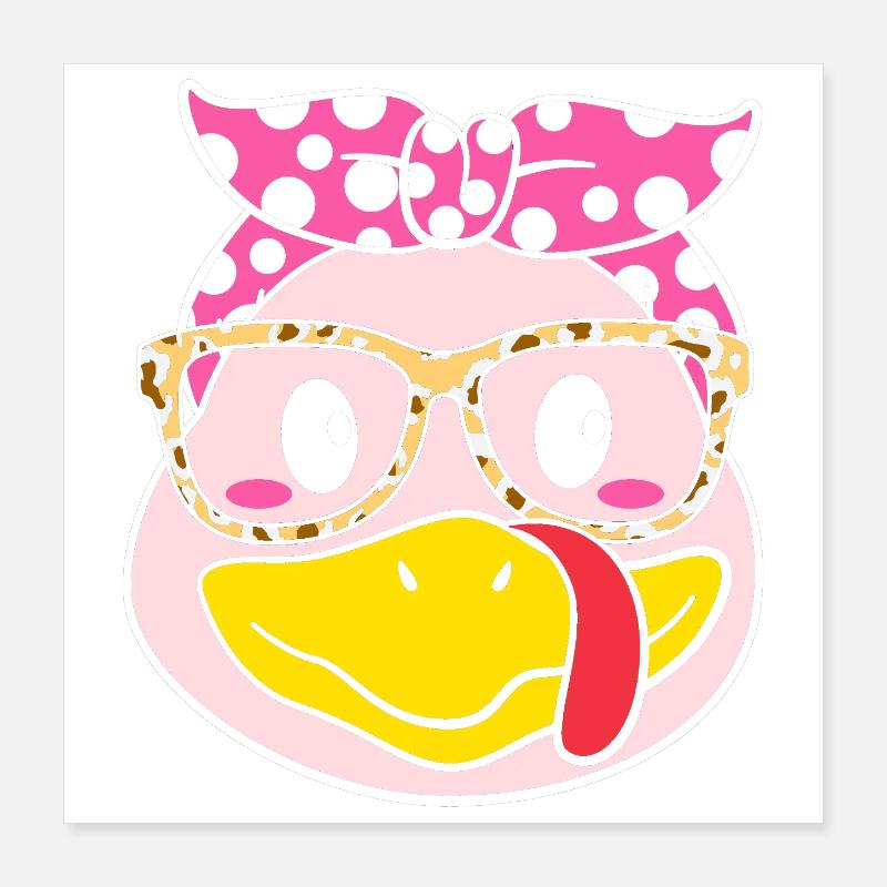 Thanksgiving Mama Mutter Oma Großmutter Poster 40x40 cm