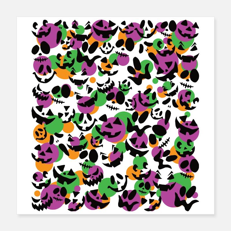 Ghost Party. Poster 16" x 16" (40x40 cm)