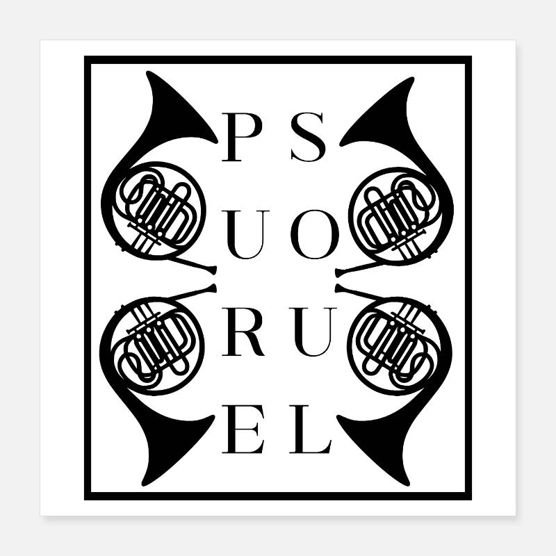 Cor de l’Âme Pure Poster 40 x 40 cm