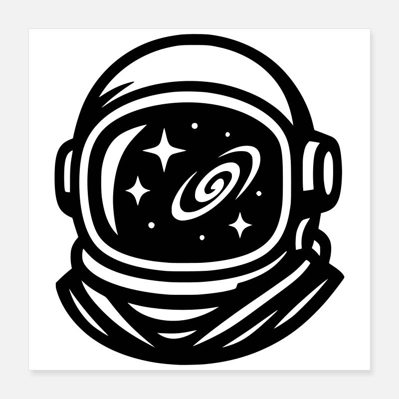 Astronaute Poster 40 x 40 cm