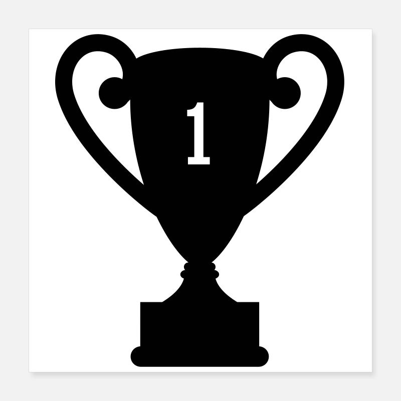 trophy award Poster 16" x 16" (40x40 cm)