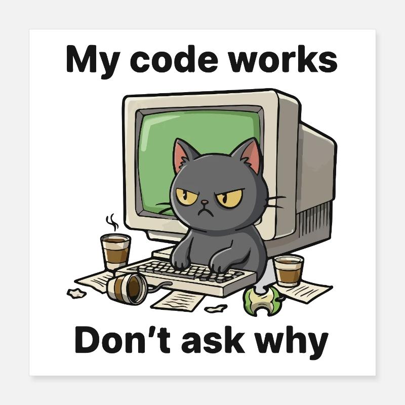 Mein Code funktioniert Frag nicht warum Poster 40x40 cm