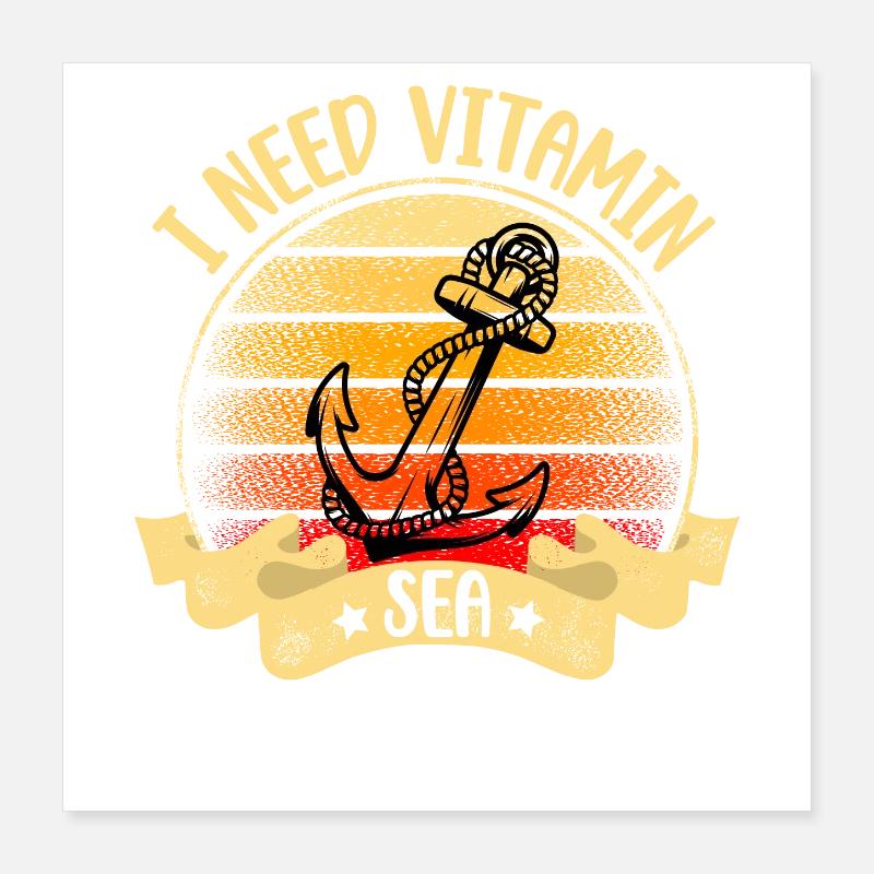 Segeln Motorboot Boot Schiff Segler Poster 40x40 cm