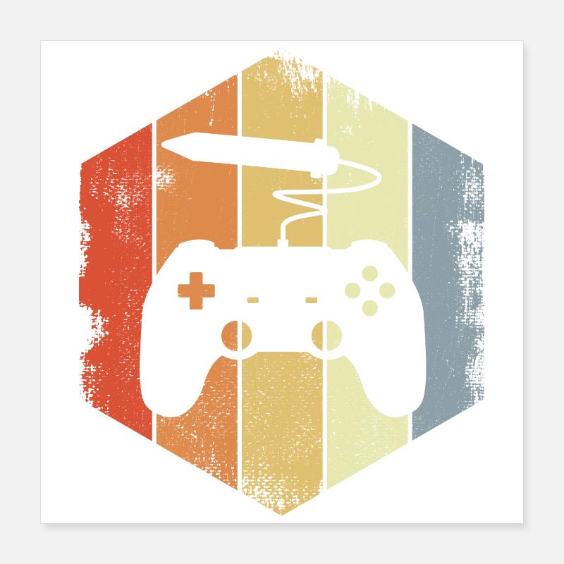 Game Artist Poster 40x40 cm