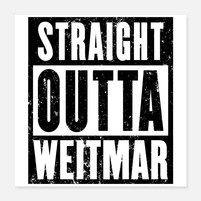 Weitmar, Ruhrgebiet, Ruhrpott, Bochum-Weitmar Poster 40x40 cm