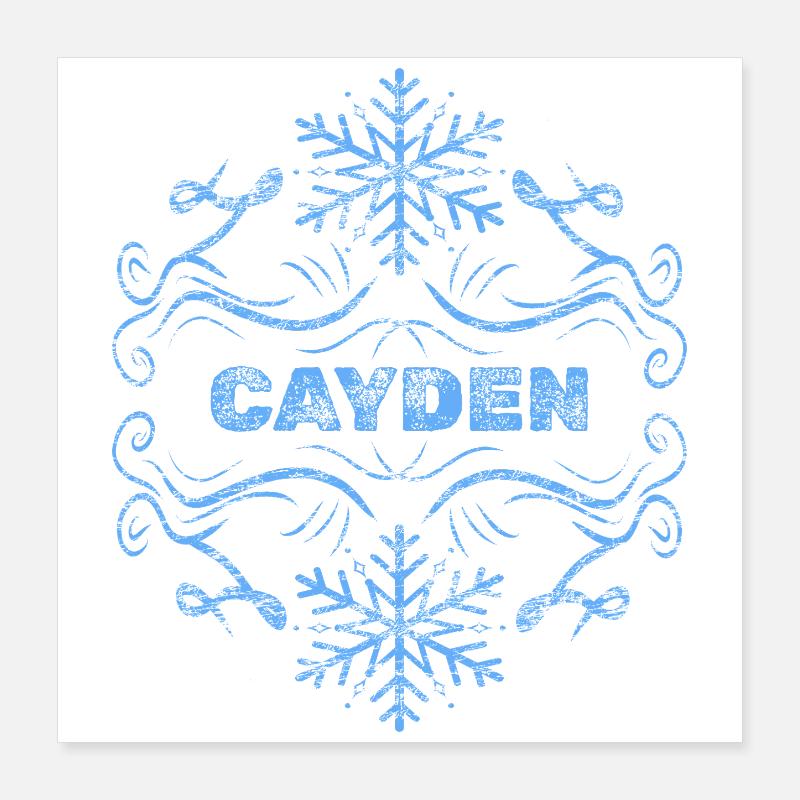 Cayden Poster 40 x 40 cm