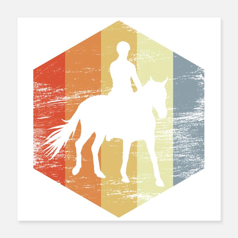 Look rétro de la conduite Poster 40 x 40 cm