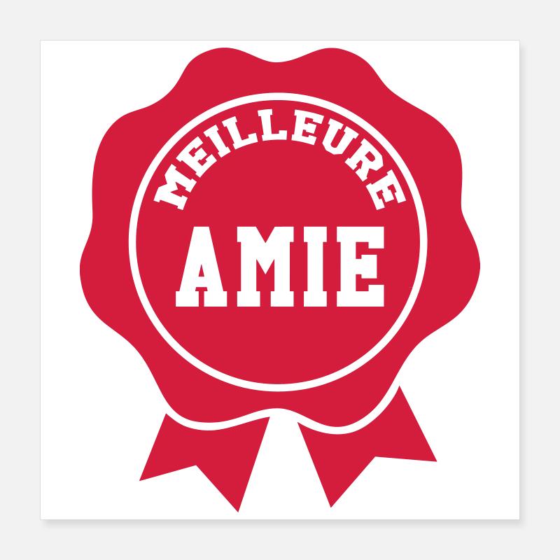 Migliore amico! Poster 40x40 cm