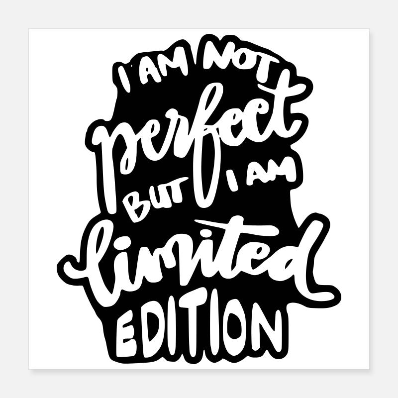 Not perfect but a rare specimen * Poster 16" x 16" (40x40 cm)