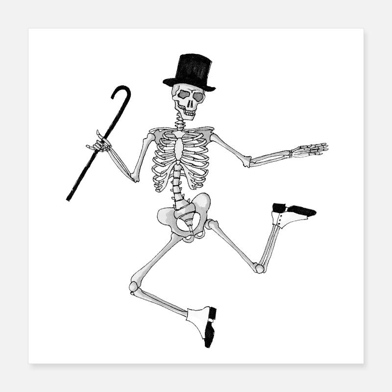 Mortal_dancer Poster 16" x 16" (40x40 cm)