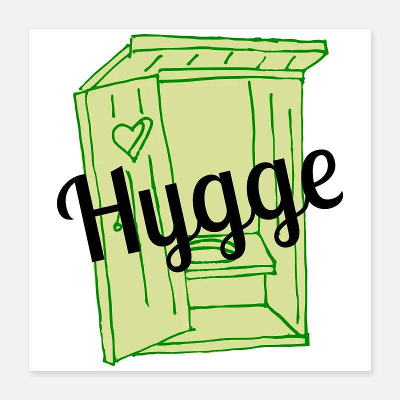 Hygge Poster 40 x 40 cm