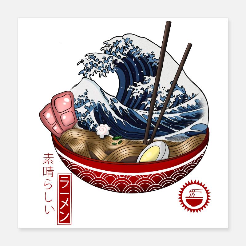 tolle Ramen Poster 40x40 cm