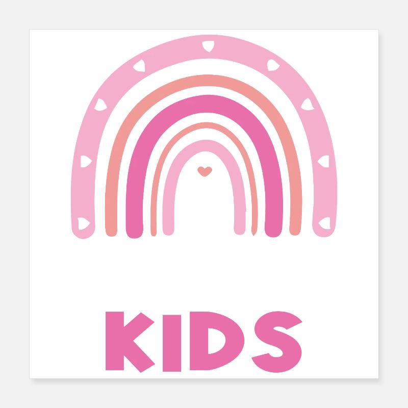 Mama von 2 Kindern Beste Mama Muttertag Poster 40x40 cm