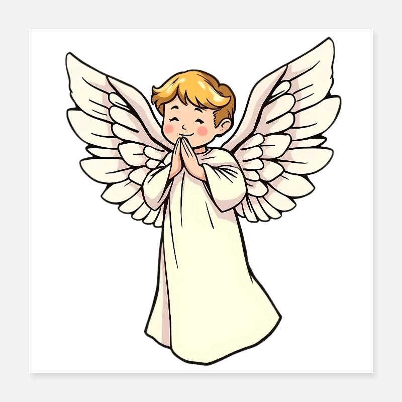 Ange Poster 40 x 40 cm