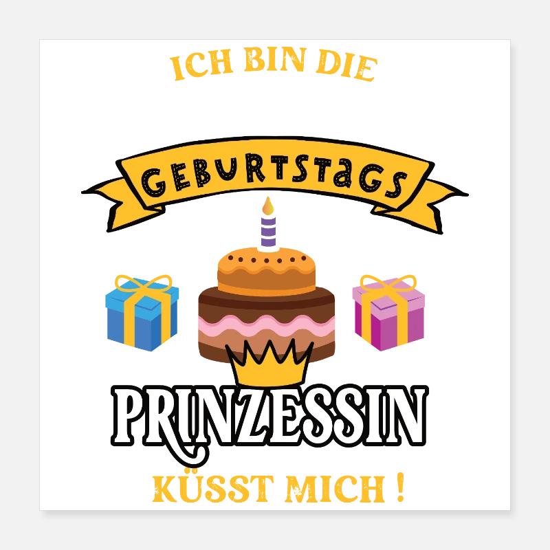 Airsoft Geburtstag Spielerin Trainerin Geb Torte Poster 40x40 cm