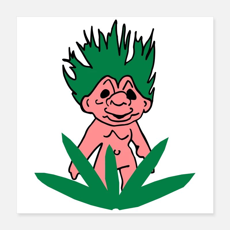 Sors de là ! Poster 40 x 40 cm