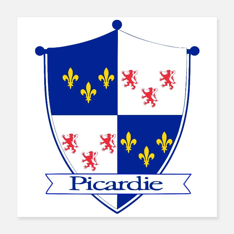 Picardie Poster 40 x 40 cm