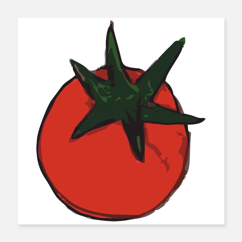 tomate tomatoe Poster 40x40 cm