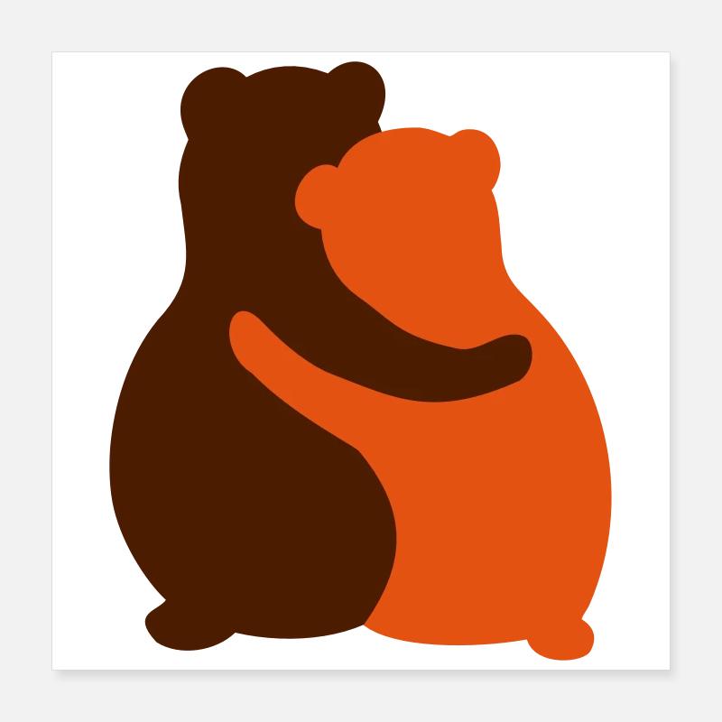 ours Poster 40 x 40 cm