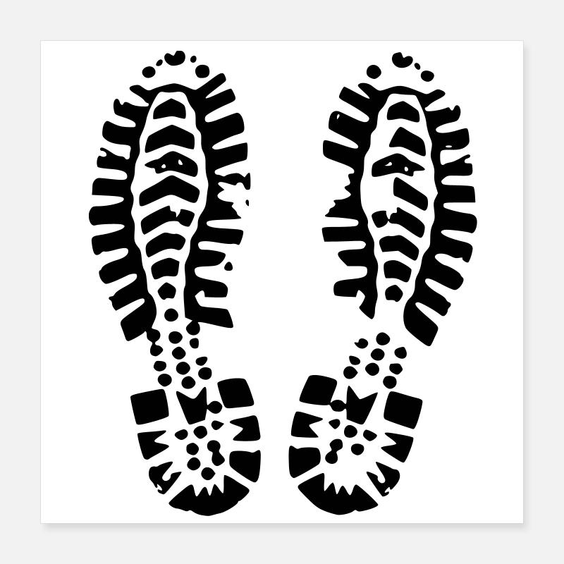 Chaussures Poster 40 x 40 cm