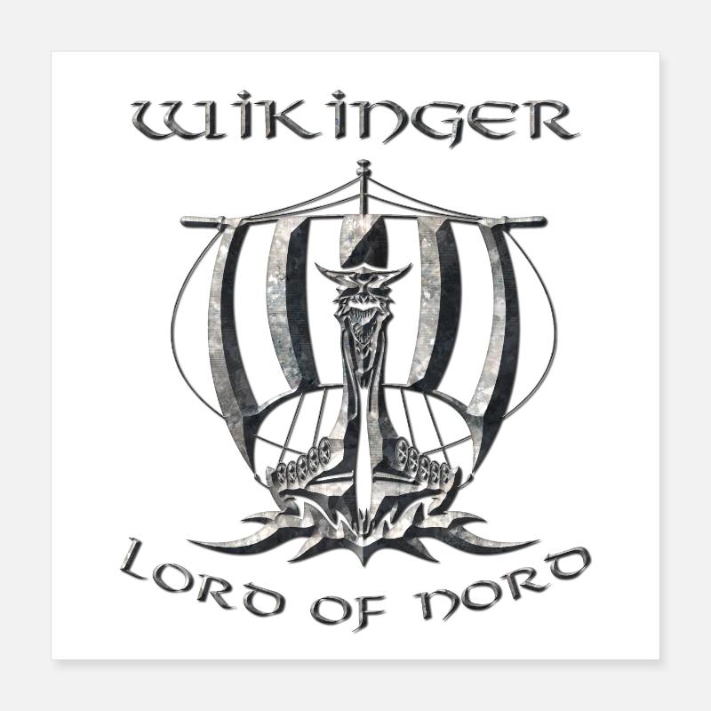 Wikinger 2 Poster 40x40 cm