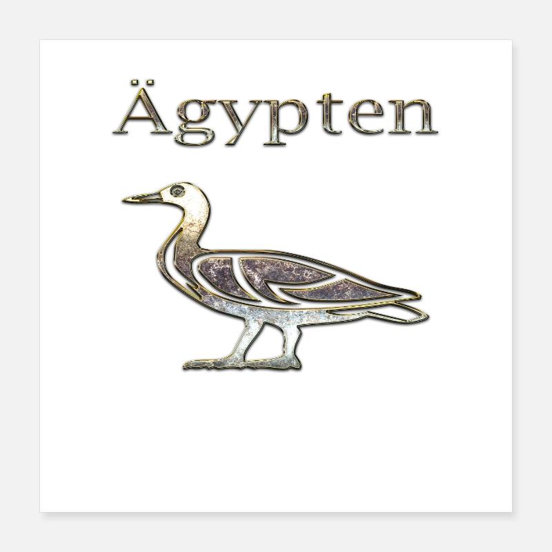 Egypte 81 Poster 40 x 40 cm