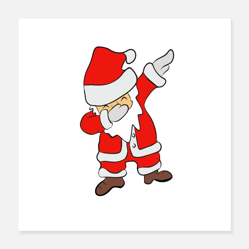 Dabbing Dancing Nicholas Poster 16" x 16" (40x40 cm)