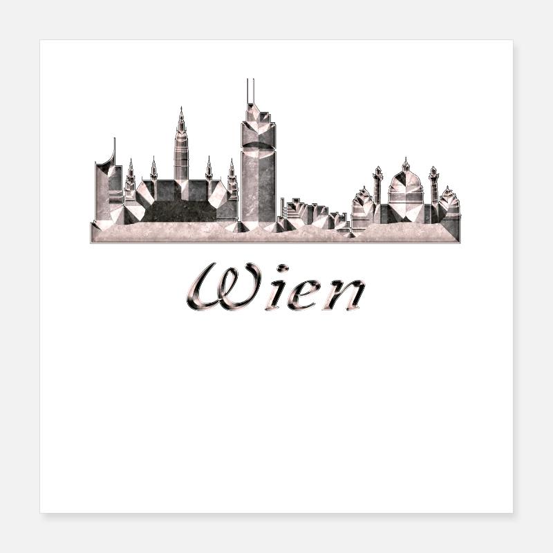 Vienne Poster 40 x 40 cm