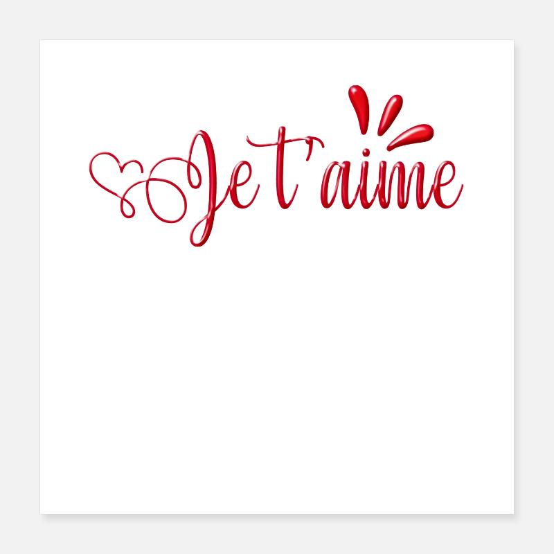 Par Taime Poster 40 x 40 cm