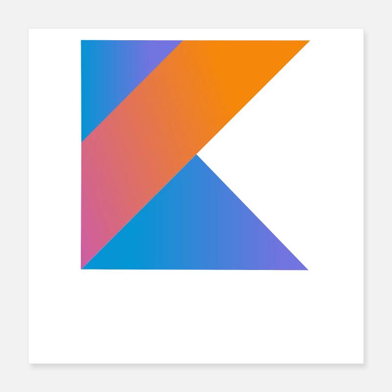 programmateur nerd computer source nouveau K sign pc c Poster 40 x 40 cm