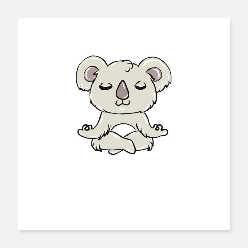 Koala bear Poster 16" x 16" (40x40 cm)