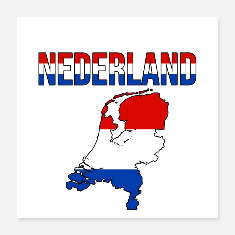 Netherlands Netherlands Poster 16" x 16" (40x40 cm)