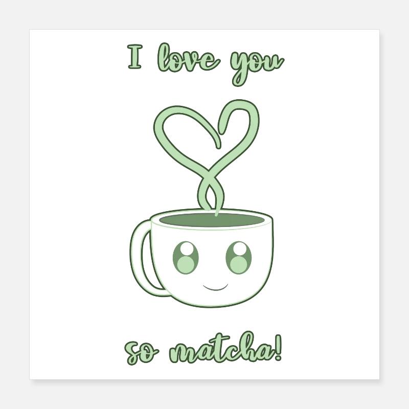 Drôle de jeu de mots Poster 40 x 40 cm