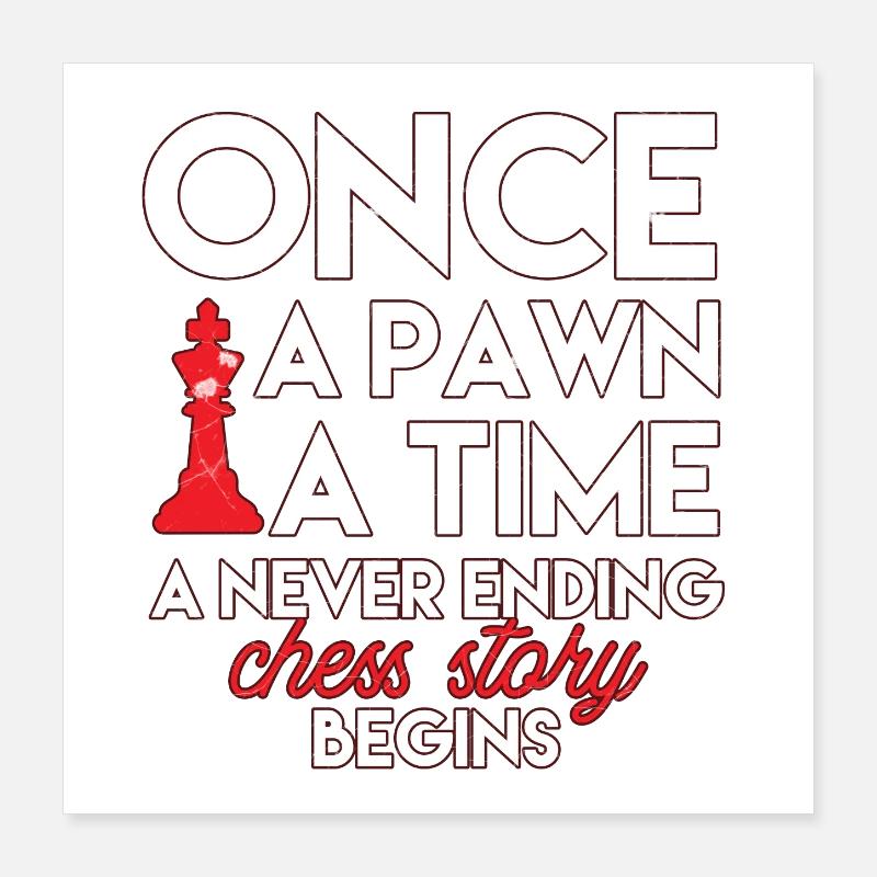 chess Poster 16" x 16" (40x40 cm)