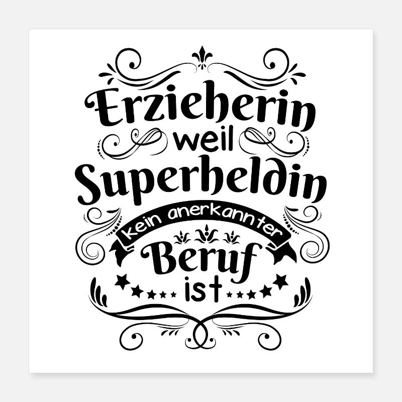 Educator gift ideas Poster 16" x 16" (40x40 cm)