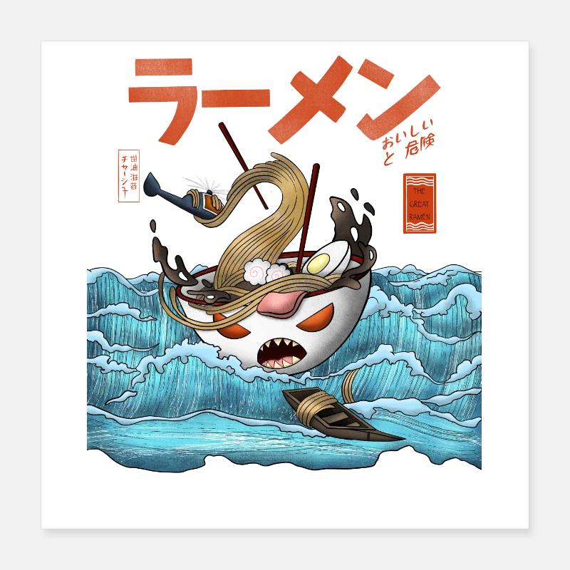 Ramen Poster 40 x 40 cm