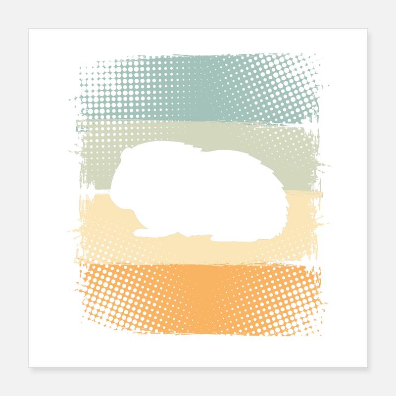Guinea pig Poster 16" x 16" (40x40 cm)
