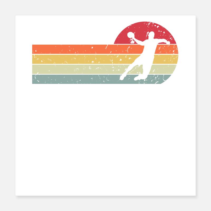 Handball Poster 40 x 40 cm