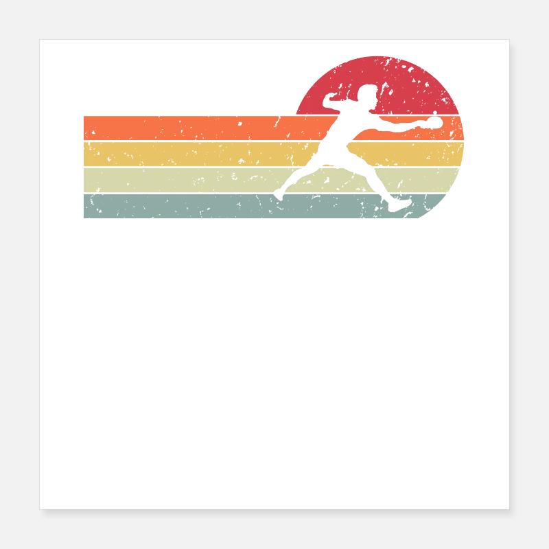 Ping-pong Poster 40 x 40 cm