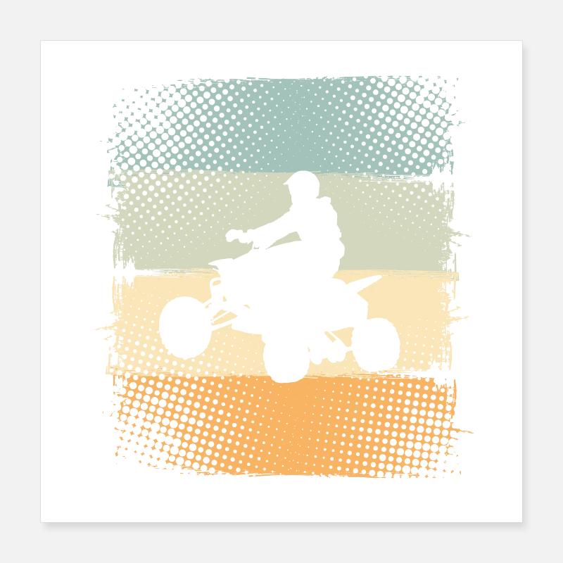 Quad Poster 40x40 cm