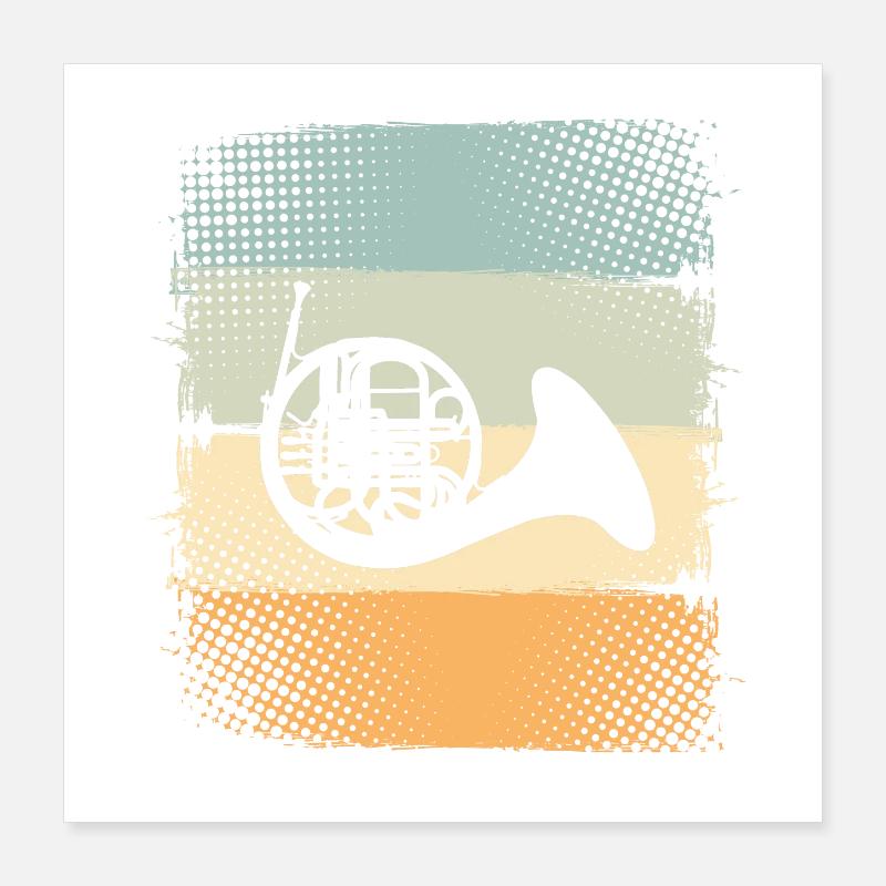 Bugle Poster 16" x 16" (40x40 cm)