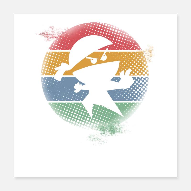 Ninja Poster 16" x 16" (40x40 cm)