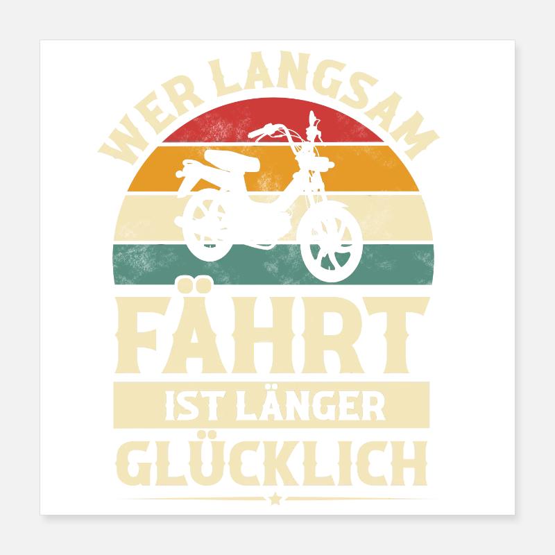 Mofa Poster 40x40 cm