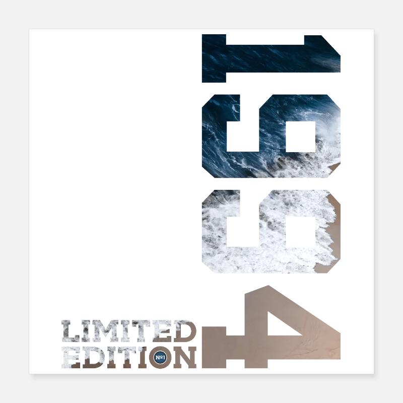32. GEBURTSTAG LIMITED EDITION 1994 Poster 40x40 cm