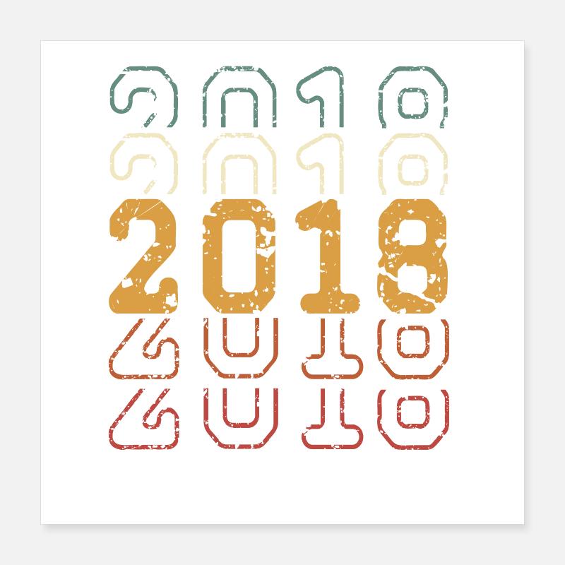 2018 Poster 40 x 40 cm