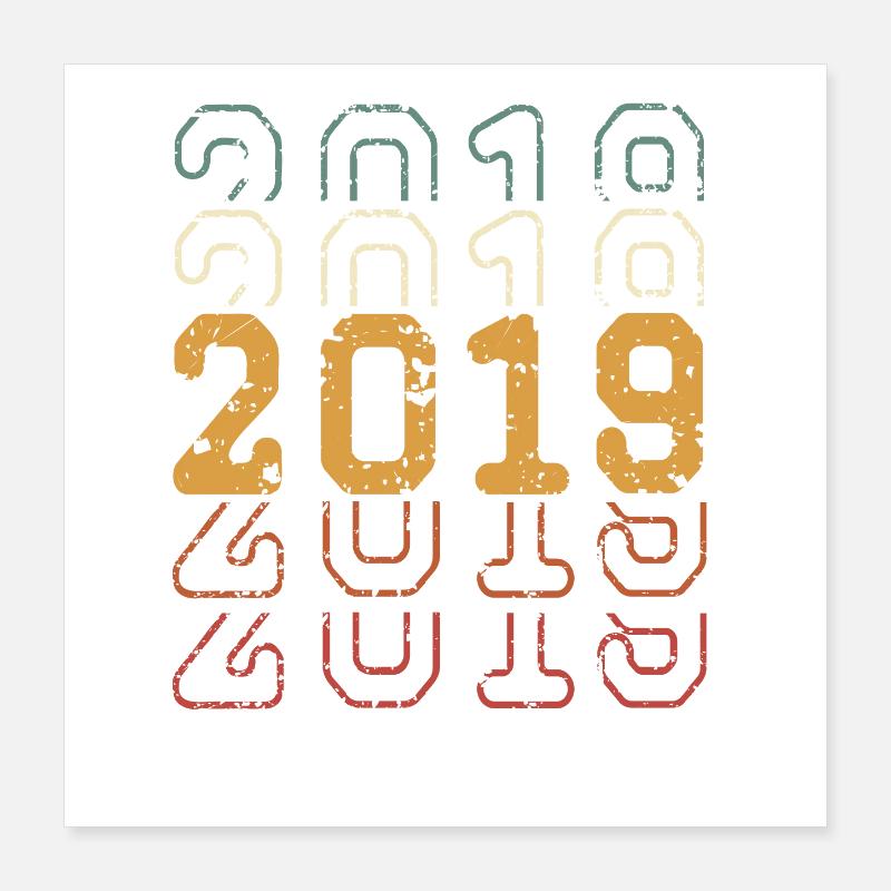2019 Poster 40 x 40 cm