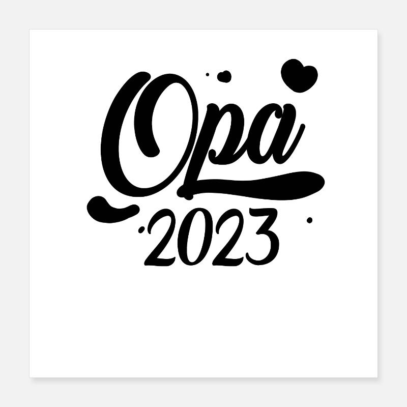 Opa 2023 loading Poster 40x40 cm
