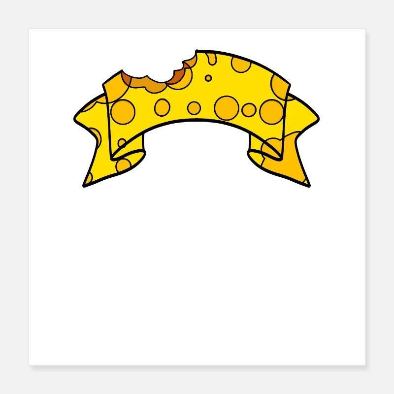 Cheese banners Poster 16" x 16" (40x40 cm)